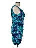 Express Design Studio Tie-dye Blue Cocktail Dress Size 10 - photo 4