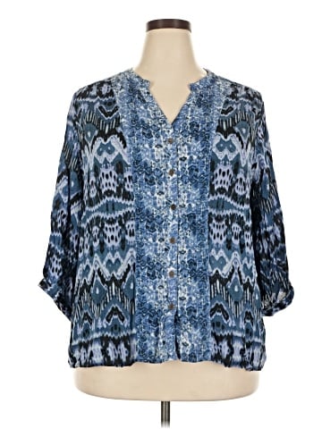 Kim Rogers 3/4 Sleeve Blouse (view 1)