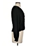 Topshop 100% Polyester Black Long Sleeve Blouse Size 4 - photo 4
