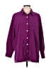 Travelsmith 100% Polyester Purple 3/4 Sleeve Blouse Size L (petite) - photo 1
