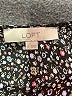 Ann Taylor LOFT Stars Black Short Sleeve Blouse Size S - photo 7