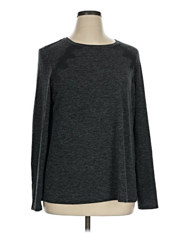 Ann Taylor LOFT Long Sleeve T-Shirt (view 1)