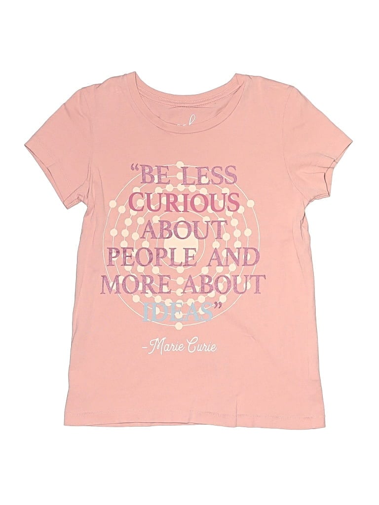 Pre-owned Peek Kids' ... Short Sleeve T-shirt In Pink
