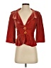 Elevenses 100% Cotton Red Blazer Size 2 - photo 1