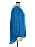 Vince Camuto 100% Polyester Blue 3/4 Sleeve Blouse Size 1X - photo 4