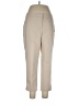 Rafaella Solid Ivory Casual Pants Size 10 - photo 1