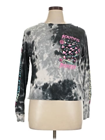 Beautiful Disaster Long Sleeve T-Shirt (view 1)