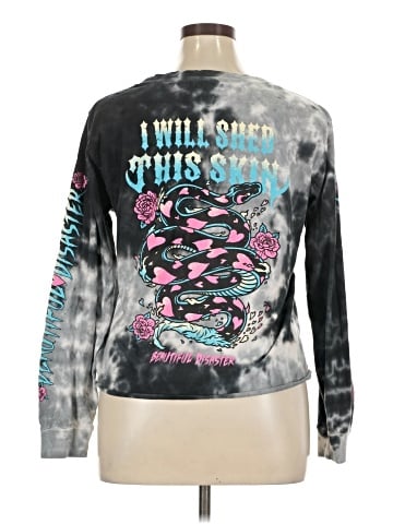Beautiful Disaster Long Sleeve T-Shirt (view 2)