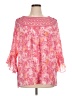 Robert Louis Pink 3/4 Sleeve Blouse Size XL - photo 1