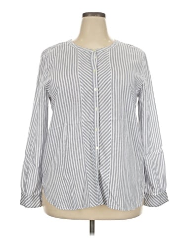 Ann Taylor LOFT Long Sleeve Blouse (view 1)
