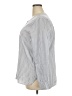 Ann Taylor LOFT Gray Long Sleeve Blouse Size XXL - photo 5