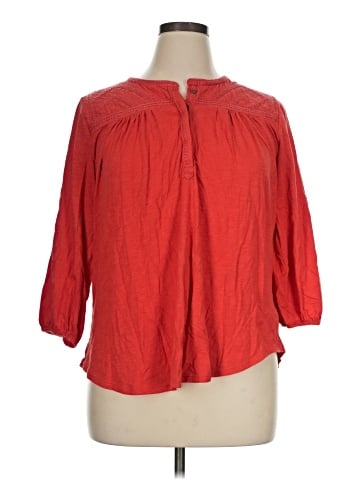Lucky Brand 3/4 Sleeve Blouse (view 1)