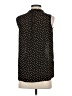 Adrianna Papell 100% Polyester Black Sleeveless Blouse Size S - photo 2