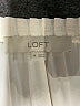 Ann Taylor LOFT 100% Polyester Ivory Sleeveless Blouse Size M - photo 7