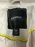 Express 100% Leather Metallic Ivory Leather Jacket Size XS - photo 3