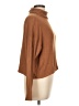 Enza Costa Brown Turtleneck Sweater Size L - photo 4