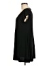 Eileen Fisher 100% Silk Black Short Sleeve Top Size M - photo 5