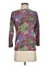 Talbots 100% Cotton Paisley Purple Pullover Sweater Size XS - photo 1