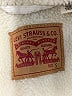 Levi's 100% Cotton Solid Ivory Jacket Size S - photo 3