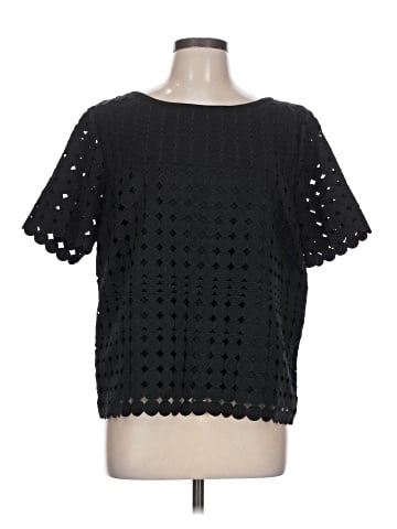 Ann Taylor Short Sleeve Top (view 1)