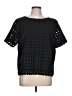 Ann Taylor Black Short Sleeve Top Size 12 - photo 1