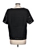 Ann Taylor Black Short Sleeve Top Size 12 - photo 2