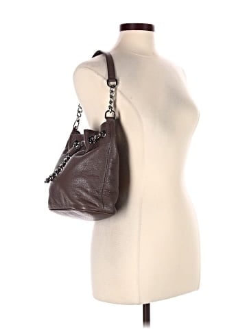 MICHAEL Michael Kors Leather Bucket Bag (view 2)
