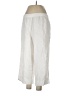 DKNY 100% Linen Ivory Linen Pants Size L - photo 2