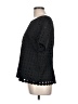 Ann Taylor Black Short Sleeve Top Size 12 - photo 5