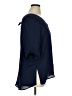 Lane Bryant 100% Polyester Blue 3/4 Sleeve Blouse Size 14 - 16 Plus - photo 4