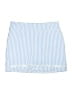 Crown & Ivy Stripes Blue Skort Size 14 - photo 1
