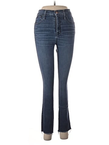 Madewell 10" High-Rise Skinny Jeans in Hayes Wash (view 1)
