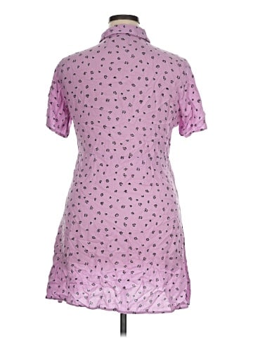 Pieces Short Sleeve Button-Down Shirt (view 2)