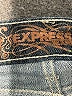 Express Blue Denim Shorts Size 8 - photo 3
