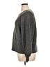 Vince Camuto Solid Gray Pullover Sweater Size XL - photo 5