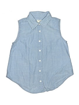 Crewcuts Outlet Sleeveless Button Down Shirt