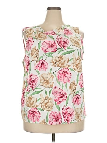 Ann Taylor Factory Sleeveless Blouse (view 1)