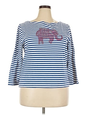 J.Crew 3/4 Sleeve T-Shirt (view 1)