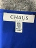 Chaus 100% Polyester Blue Short Sleeve Blouse Size XXL - photo 7