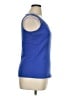 St. John's Bay 100% Cotton Blue Tank Top Size 1X - photo 4