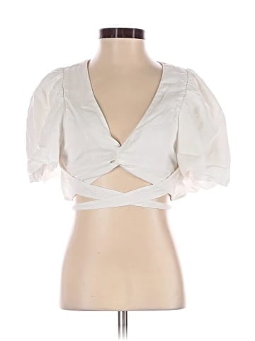 Jonathan Simkhai Short Sleeve Blouse (view 1)