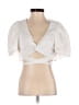 Jonathan Simkhai Ivory Short Sleeve Blouse Size XS - photo 1