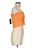 Lulus 100% Rayon Orange Sleeveless Top Size M - photo 4