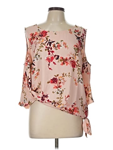 New York & Company 3/4 Sleeve Blouse (view 1)