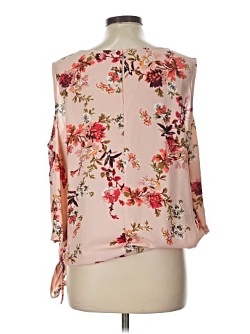 New York & Company 3/4 Sleeve Blouse (view 2)