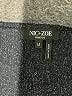 Nic + Zoe Black 3/4 Sleeve Top Size M - photo 7