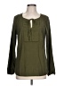 Daniel Rainn 100% Polyester Green Long Sleeve Blouse Size L - photo 1