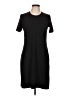 Theory Solid Black Casual Dress Size L - photo 1