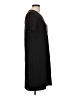 Theory Solid Black Casual Dress Size L - photo 4