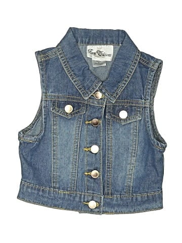 Rare Editions Denim Vest (view 1)